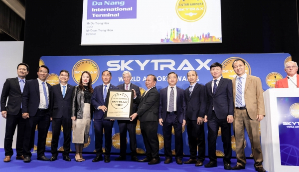 Sân bay quốc tế Đà Nẵng tiếp tục đạt chuẩn quốc tế Skytrax