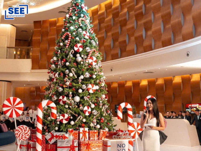 Lễ thắp sáng cây thông Noel tại Novotel Danang Premier Han River