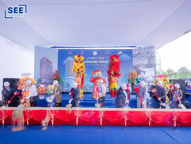 LỄ ĐỘNG THỔ DỰ ÁN PHN TOWER - KHỞI ĐẦU CHO BIỂU TƯỢNG MỚI