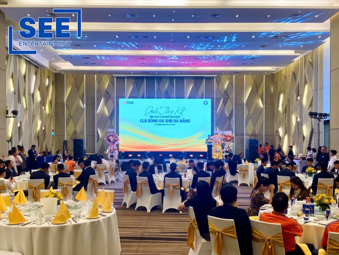 💥 Gala Tổng Kết V.League 2024–2025 | SHB Đà Nẵng – Một đêm vinh danh rực rỡ tại Novotel