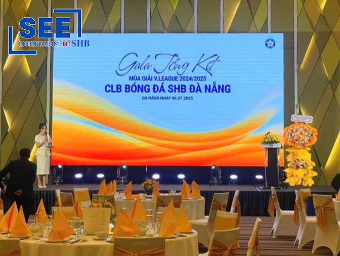 💥 Gala Tổng Kết V.League 2024–2025 | SHB Đà Nẵng – Một đêm vinh danh rực rỡ tại Novotel