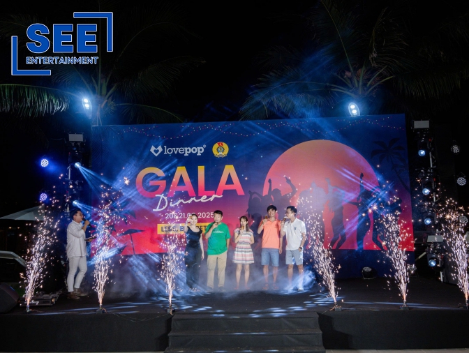 🌴 Gala Lovepop 2025 – Chill hết cỡ với “Less, But Better”