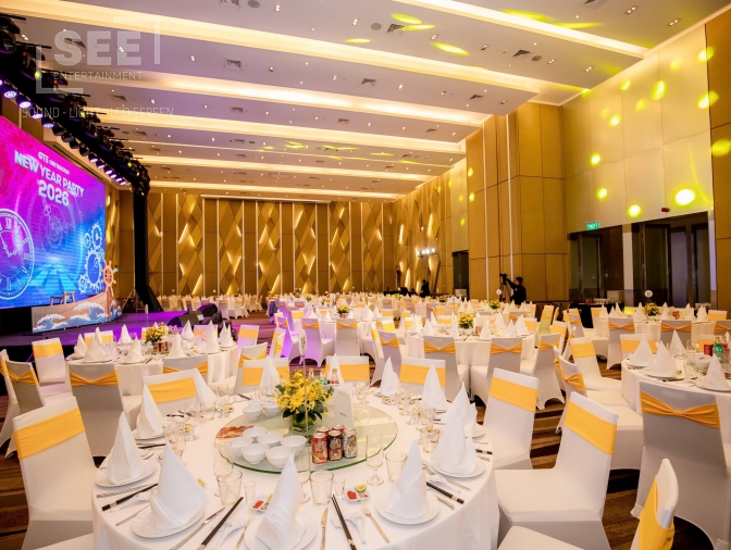 NOVOTEL | NEW YEAR PARTY 2026 - Nâng tầm trải nghiệm với hệ thống thiết bị trình diễn