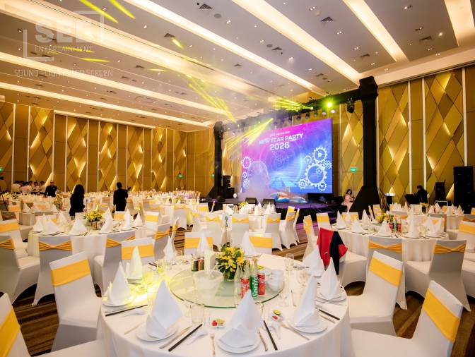 NOVOTEL | NEW YEAR PARTY 2026 - Nâng tầm trải nghiệm với hệ thống thiết bị trình diễn