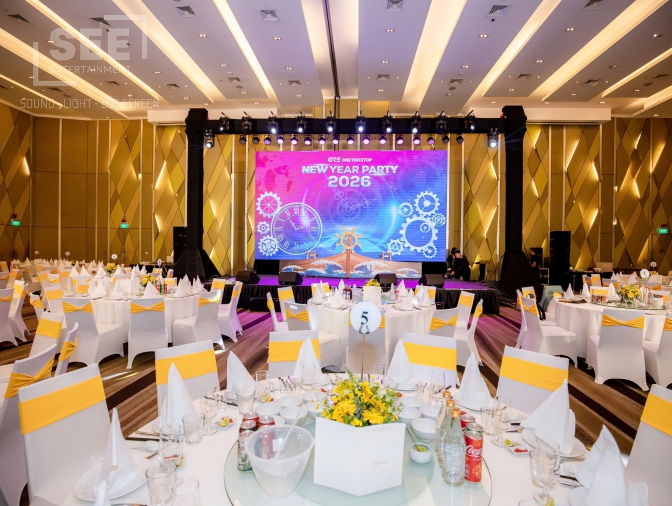 NOVOTEL | NEW YEAR PARTY 2026 - Nâng tầm trải nghiệm với hệ thống thiết bị trình diễn